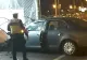 Tupeu maxim. După ce a fugit de polițiști, pentru că băuse, un șofer a lovit o stație de metrou din București și a făcut circ