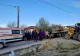 Accident înfiorător în Bacău. 2 muncitori care descărcau o remorcă AU MURIT, striviți de un stâlp de beton