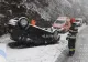 Mașină răsturnată pe Valea Oltului - două victime. Traficul, îngreunat în zonă - VIDEO