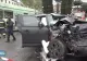 Accident grav provocat de un fotbalist - Bolidul său s-a făcut pulbere