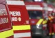 Incendiu puternic cu degajare de fum într-un bloc din Brașov: Un bărbat cu multiple arsuri - 15 persoane evacuate urgent