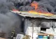 Incendiu violent la un depozit cu materiale din plastic, din jud. Giurgiu - s-a emis mesaj RO-ALERT