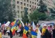 Protest uriaș la ușa lui Grindeanu - Ceferiștii cer salarii mai mari cu 25% și bani pentru infrastructură