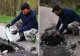 Protest inedit într-o comună din județul Neamț: ardei plantați în gropile din asfalt - VIDEO