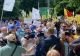 Orașele României, paralizate de greva profesorilor. La Buzău, 1500 de cadre didactice protestează în fața Prefecturii 