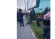 Haos la meciul de fotbal Dinamo-Oțeul Galați. Suporterii dinamoviști, „aliniați” pe jos de jandarmi