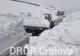 Zăpadă de 3 metri - Drumarii intervin cu utilajele după episodul de vreme rea