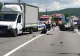 Tragedie în Argeș: Un motociclist din Turcia a murit și o femeie e grav rănită după coliziunea cu 2 autoutilitare și o altă mașină - FOTO