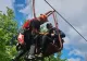 Vacanță de coșmar, în Săcele, județul Brașov: zeci de turiști au rămas blocați în telescaun - FOTO