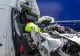 Dubă cu numere de România, accident NIMICITOR pe o autostradă din Ungaria. Șoferul A MURIT pe loc - FOTO