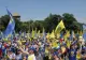 Intervenție la PROTESTUL masiv la Guvern: O persoană a leșinat - Peste 5.000 de oameni, la mitingul național din Sănătate - Se amenință cu greva generală