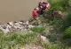 Accident cumplit, 2 tineri au plonjat cu mașina în Someș. MobIlizare uriașă, a fost trimis un elicopter SMURD - FOTO