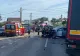 Accident foarte grav - DN2, complet blocat după ce două TIR-uri și un autoturism s-au ciocnit