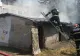 Incendiu devastator în orașul Bacău. 24 de garaje au fost făcute scrum