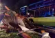 Acoperișul unui restaurant din Vaslui a fost luat de vânt și a fisurat rezervorul unei benzinării. O altă bucată a căzut peste un autobuz cu călători - FOTO