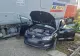 Accident grav în Suceava - Autoturism lovit de tren - O femeie a fost scoasă de sub locomotivă