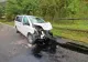 Microbuz cu 7 copii, implicat într-un grav accident de circulație în județul Bacău - FOTO