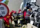Accident șocant, în Timișoara: mașină urcată pe un zid, zdrobită de un indicator rutier - VIDEO