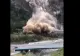 Alunecare masivă de stânci în Savoia. VIDEO spectaculos cu muntele care a luat-o la vale și s-a prăbușit peste autostradă