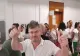 Protest spontan al angajaților de la Ministerul de Finanțe, în holul instituției - Care sunt cerințele oamenilor - VIDEO