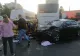 Accident spectaculos în Constanța - 4 mașini s-au lovit într-un sens giratoriu: 7 victime, între care un sugar - FOTO