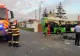 Autobuz plin cu călători, accident violent în Piatra-Neamț. Desfășurare de forțe la fața locului: cel puțin o victimă