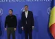 Președintele Ucrainei, primit de premierul Marcel Ciolacu - Volodimir Zelenski a ajuns la Palatul Victoria 