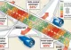 Harta celor mai sigure locuri din avion, publicată de cercetători după ce au analizat sute de accidente aviatice. Secretele de siguranță ale pasagerilor înțelepți 