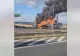 Un TIR plin cu rulote a luat foc oe Autostrada A1. A fost activat planul de urgență VIDEO