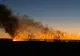 Incendiu violent, în Deltă: zeci de case, în pericol - FOTO