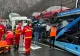 Două camioane care transportau mașini Tesla noi s-au lovit violent, în jud. Sibiu: 3 victime, platformele avariate grav - VIDEO