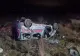 Un pasager a MURIT, alți 6 au ajuns la spital, după ce un microbuz s-a răsturnat în jud. Dâmbovița. S-a activat plan ROȘU - VIDEO