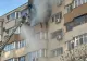 Incendiu puternic pe Calea Dorobanți - Pompierii au folosit autospeciala de intervenție la înălțime