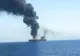 Petrolier britanic în flăcări, în Golful Aden, după un atac Houthi cu rachete. Nu există informații despre posibili răniți