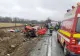 Accident grav, cu 3 victime încarcerate, în județul Suceava. 4 persoane au ajuns la spital