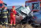 Accident înfiorător, în jud. Argeș: impact devastator între un camion și două mașini - două victime, trafic blocat. FOTO