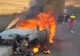 Accident grav pe DJ 107B. O persoană a murit carbonizată