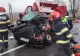 Mașină a Poștei Române, spulberată de un TIR, pe DN 1. Șoferul a murit, iar o altă persoană a ajuns la spital: imagini șocante