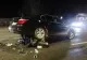 Accident grav la Cluj: Două autoturisme s-au ciocnit, una dintre mașini a trecut peste o motocicletă