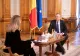 Nicolae Ciucă, după discuțiile cu Roberta Metsola: Miza alegerilor din iunie este păstrarea într-o poziție fruntașă a forțelor pro-europene