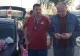 Milionarul luat în calcul pentru Capitală, cu parizerul pe capota mașinii. Imagini virale cu Dan Șucu, alături de fanii Rapidului