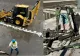 Lucrări pe râul Dâmbovița între Operă și planșeul de la Unirii, pentru remedierea unor fisuri. Trotinete aruncate de bucureșteni, găsite după golirea albiei