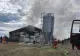 Incendiu violent și devastator la o fermă din Brașov. A luat foc o hală în care erau depozitate paie