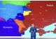 Medvedev a ținut un discurs cu o hartă în spatele său în care România avea teritorii din Ucraina și se învecina cu Rusia