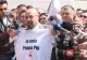 Piedone, paradă cu tricouri după depunerea oficială a candidaturii pentru București: Da, eu sunt Peppa Pig