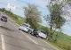 Șofer pus la pământ și încătușat, în trafic. Scenă ȘOCANTĂ pe o șosea dintre Arad și Timișoara - FOTO