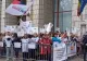 PROTEST în fața Ministerului Justiției: Angajații Registrului Comerțului vor bani mai mulți