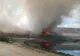 Incendiu uriaş la groapa de gunoi de la Tirighina, Galaţi. A fost emis un mesaj RO-Alert - VIDEO