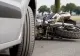 Accident bizar în Vaslui: Femeie de 75 de ani, rănită de o motocicletă care a fost acroşată de un autoturism
