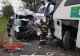 Accident grav în Râşnov. Impact devastator între un autobuz cu pasageri și o camionetă: un mort, 3 răniți. Circulația, blocată complet